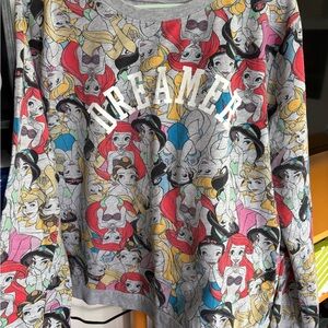 Colorful Disney Princess Sweatshirt